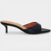 Tamanco Vizzano Salto Baixo Feminino - Preto