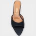 Tamanco Vizzano Salto Baixo Feminino - Preto