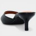 Tamanco Vizzano Salto Baixo Feminino - Preto