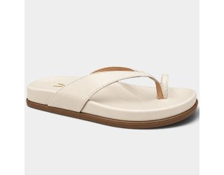 Papete Vizzano Ring Toe Feminina - Off White Papete Vizzano Ring Toe Feminina - Off White