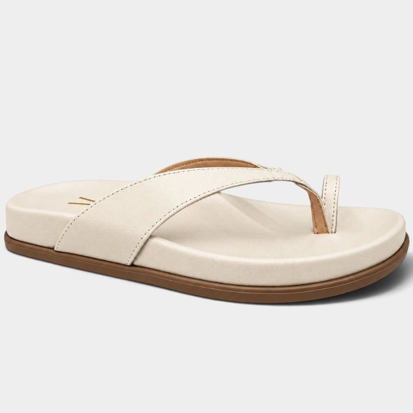Papete Vizzano Ring Toe Feminina - Off White