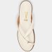 Papete Vizzano Ring Toe Feminina - Off White