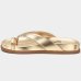 Papete Vizzano Metalizada Ring Toe Feminina - Dourado