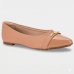 Sapatilha Modare Bico Fino Bicolor Feminina - Nude
