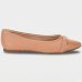 Sapatilha Modare Bico Fino Bicolor Feminina - Nude