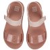 Papete Zaxy Way Glitter Feminino - Nude