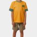 Camiseta Infantil Brasil Saga Kids - Amarelo e Verde