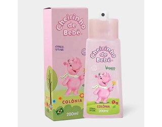 Colônia Cheirinho de Bebê Rosa - 200ml Colônia Cheirinho de Bebê Rosa - 200ml