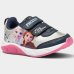 Tênis Infantil Disney Frozen Velcro Menina - Prata e Rosa