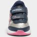Tênis Infantil Disney Frozen Velcro Menina - Prata e Rosa