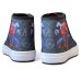 Tênis Infantil Marvel Homem Aranha Cano Alto Menino - Marinho e Vermelho
