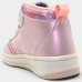 Tênis Infantil Disney Minnie Flor Velcro Menina - Rosa Claro