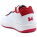 Tênis Infantil Disney Minnie Velcro Menina - Branco e Vermelho