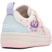 Tênis Infantil Disney Stitch Velcro Menina - Branco e Azul