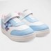 Tênis Infantil Disney Stitch Velcro Menina - Branco e Rosa