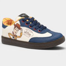 Tênis Infantil Disney Toy Story Woody Menino - Branco e Marinho Tênis Infantil Disney Toy Story Woody Menino - Branco e Marinho