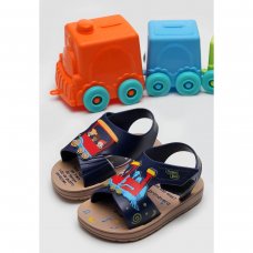 Sandália Infantil Mundo Bita Trenzinho Grendene Kids - Azul