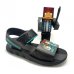 Sandália Authentic Games Play Action Grendene Kids - Preto e Azul