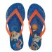 Chinelo Infantil Space Jam II Pop It Grendene Kids - Azul e Laranja