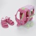 Sandália Infantil Barbie Com Sorvete Menina - Rosa