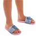 Chinelo Infantil Stitch Grendene Kids Disney Menina - Rosa e Azul