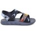Sandália Jurassic Flip Grendene Kids Menino - Grafite e Preto
