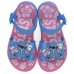 Sandália Infantil Stitch Pet Shop Grendene Kids Menina - Rosa e Azul