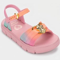 Sandália Infantil Grendene Kids Disney Love Minnie Menina - Rosa Sandália Infantil Grendene Kids Disney Love Minnie Menina - Rosa