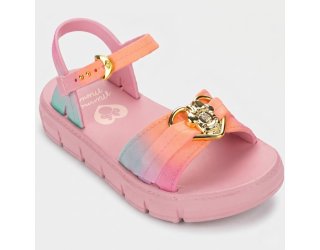 Sandália Infantil Grendene Kids Disney Love Minnie Menina - Rosa