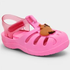 Sandália Infantil Grendene Kids Lumy Capivara Menina - Rosa Sandália Infantil Grendene Kids Lumy Capivara Menina - Rosa
