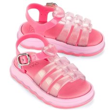 Sandália Infantil Zaxynina Power Baby - Rosa Claro