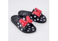 Chinelo Disney Minnie Slide Poá Grendene Kids - Preto e Vermelho