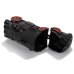 Sandália Grendene Kids Hot Wheels Shark - Preto e Vermelho