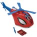 Sandália Helicóptero Homem Aranha Sky Menino - Preto e Vermelho