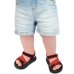 Sandália Infantil Disney Mickey Baby Car - Preto e Vermelho
