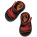 Sandália Infantil Disney Mickey Baby Car - Preto e Vermelho