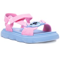 Sandália Grendene Kids Stitch Easy Menina - Rosa e Azul