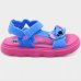 Sandália Grendene Kids Stitch Easy Menina - Rosa e Azul