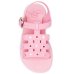 Sandália Infantil Grendene Kids Barbie Silver Menina - Rosa