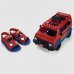 Sandália Homem Aranha Com Furgão Grendene Kids - Vermelho e Azul