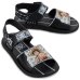 Sandália Grendene Kids One Piecie Menino - Preto e Branco