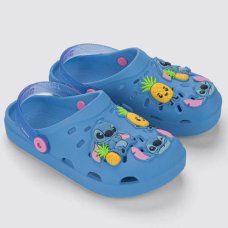Sandália Disney Stitch Smile Grendene Kids - Azul
