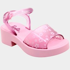 Sandália Infantil Disney Barbie High Menina - Rosa