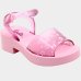 Sandália Infantil Disney Barbie High Menina - Rosa