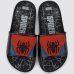 Chinelo Infantil Homem Aranha Grendene Kids - Preto e Vermelho
