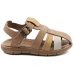 Sandália Infantil Klin Tic Tac Casual Baby - Marrom Claro
