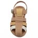 Sandália Infantil Klin Tic Tac Casual Baby - Marrom Claro