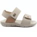 Sandália Infantil Klin Tic Tac Casual Baby - Bege Palha