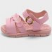 Sandália Infantil Klin Tic Tac Coração Menina - Rosa