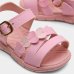 Sandália Infantil Klin Tic Tac Coração Menina - Rosa